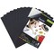 10PCS Black Self Adhesive Felt Sheets, Thickened Sticky Back Felt Fabric for Jewelry Box Felt Liner Art and Craft Making A4 Size8.3 by 11.8"